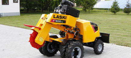 Stump cutter with remote control F 500 HR